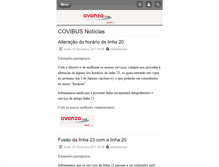 Tablet Screenshot of covibus.com